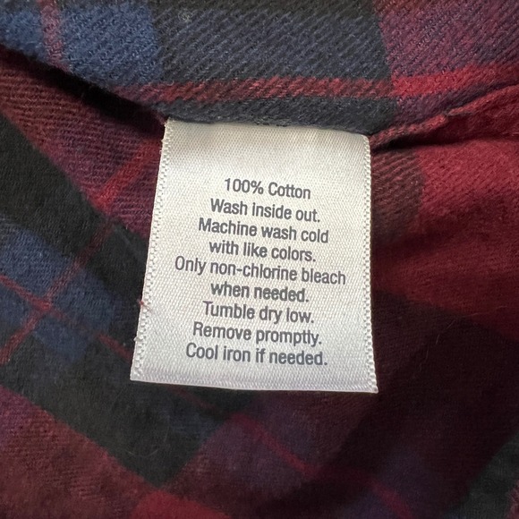 Urban Pipeline Kids Boys XL Plaid Flannel Shirt‎ Long Sleeve Button Up New - Picture 7 of 10